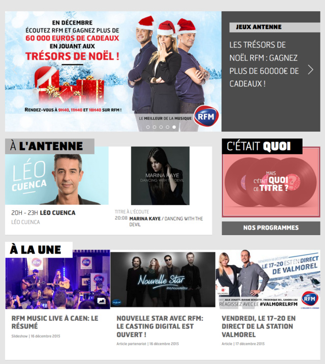 RFM progresse aussi sur le digital RFM progresse aussi sur le digital