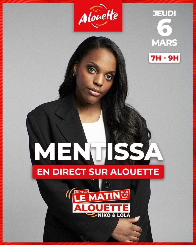 Mentissa en direct dans la matinale d'Alouette Mentissa en direct dans la matinale d'Alouette