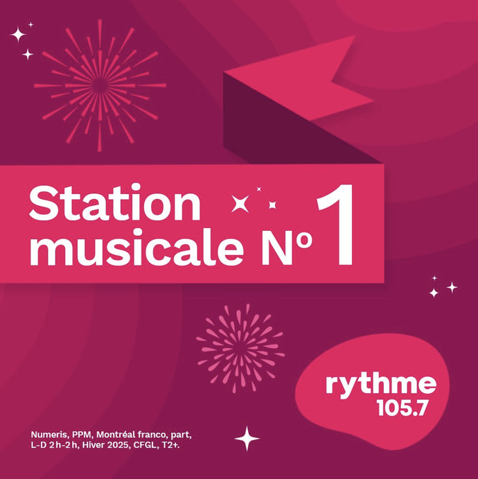 Rythme 105.7 et The Beat 92.5 en forme à Montréal