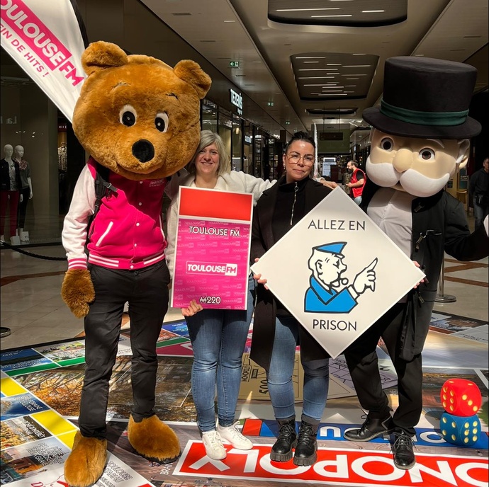Toulouse FM fait son entrée dans le Monopoly Toulouse Toulouse FM fait son entrée dans le Monopoly Toulouse