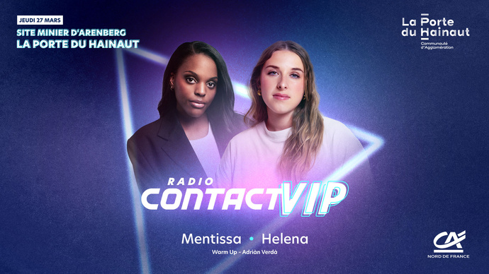 Mentissa et Helena au prochain "Contact VIP" de Radio Contact Mentissa et Helena au prochain "Contact VIP" de Radio Contact