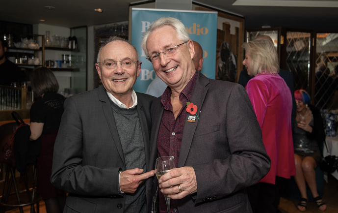 Graham Dene - ancien présentateur  du morning sur Capital Radio et Quentin Howard co-fondateur  de Boom Radio.