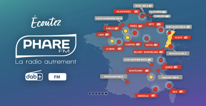 Phare FM prépare une nouvelle phase d’expansion en DAB+ Phare FM prépare une nouvelle phase d’expansion en DAB+