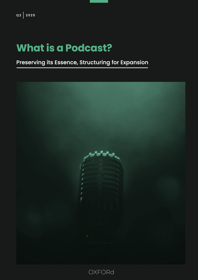 Oxford Road publie un Livre blanc sur l’avenir du podcast