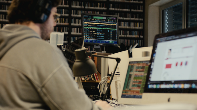 Le dernier logiciel DOS (sur l'écran du haut) vient de disparaître ©Alexandre Zimmermann Le dernier logiciel DOS (sur l'écran du haut) vient de disparaître ©Alexandre Zimmermann