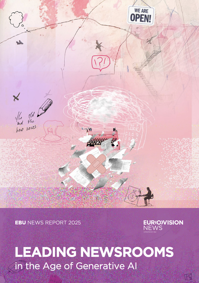 L’UER publie un rapport sur l’IA générative et les rédactions d’info