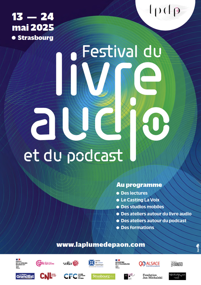 Strasbourg accueillera le Festival du Livre Audio et du Podcast Strasbourg accueillera le Festival du Livre Audio et du Podcast