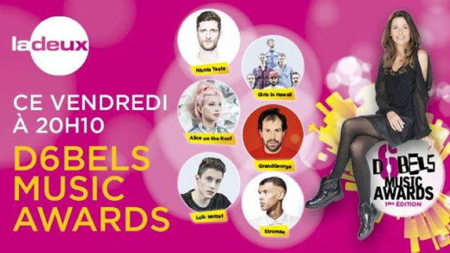 Les D6Bels Music Awards sur les radios de la RTBF Les D6Bels Music Awards sur les radios de la RTBF