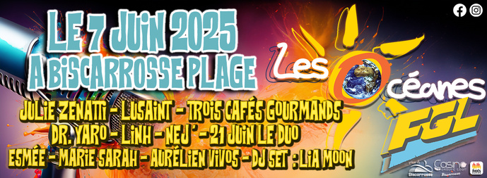 FGL célèbre la radio et l’Océan à Biscarrosse FGL célèbre la radio et l’Océan à Biscarrosse