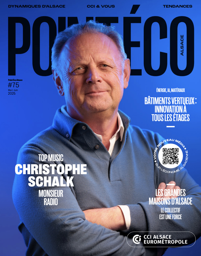 Christophe Schalk à la Une du magazine "Point Eco Alsace" Christophe Schalk à la Une du magazine "Point Eco Alsace"