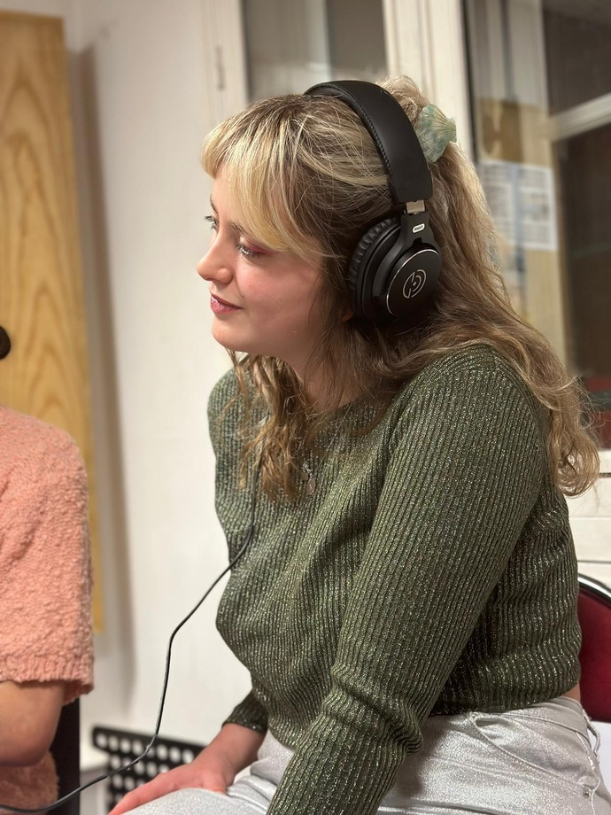 À 25 ans, Marie Leroy achève son mandat de présidente de Radio Campus Paris. © D. R.