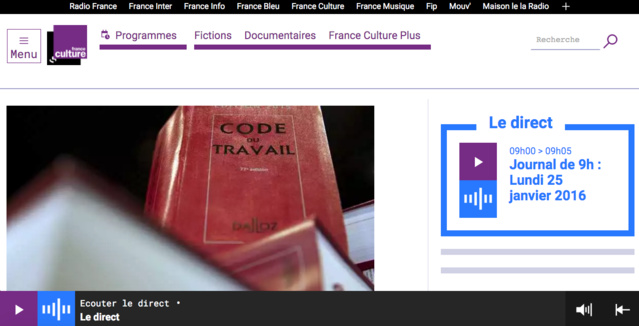 France Culture : des émissions "réécoutables à vie" France Culture : des émissions "réécoutables à vie"