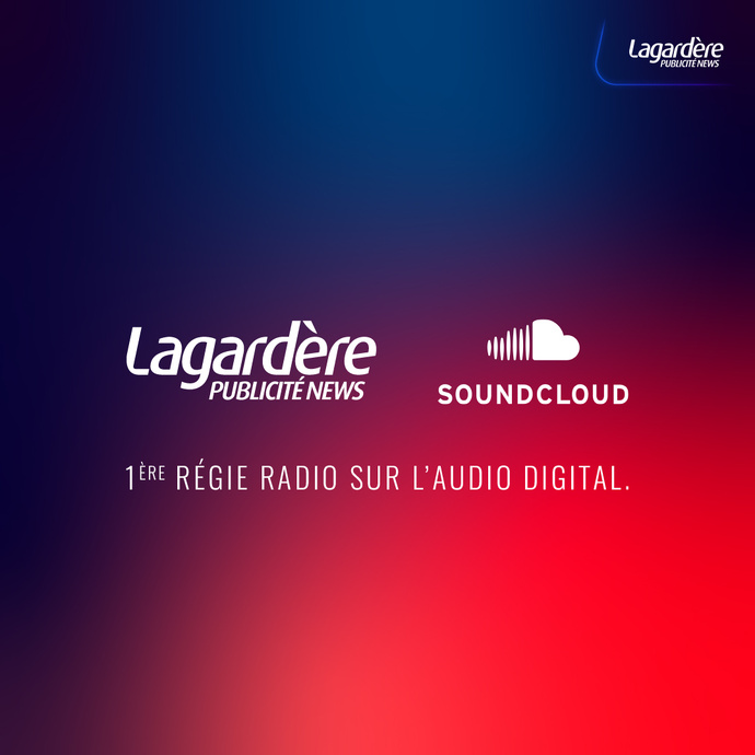 Lagardère Publicité News élargit son offre avec SoundCloud