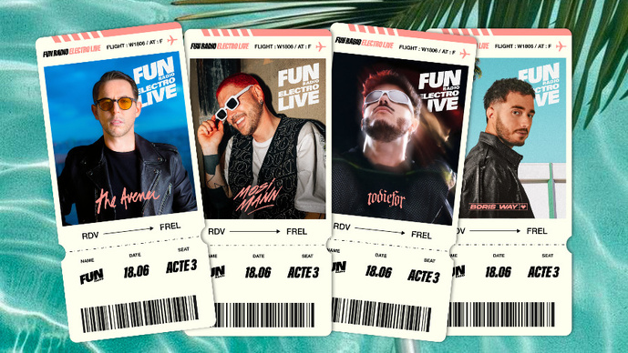 Fun Radio Belgique fête ses 35 ans avec une soirée électro