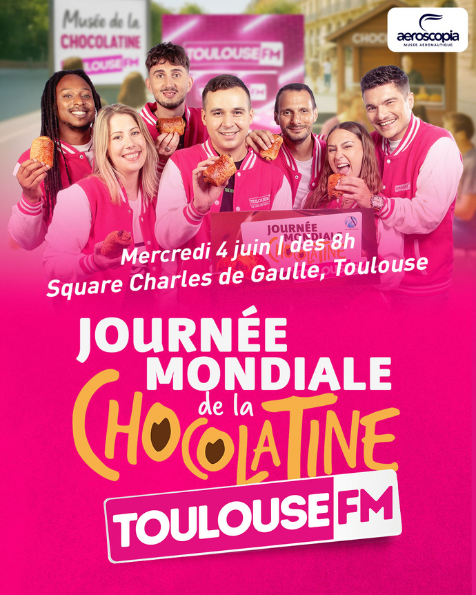 La Journée mondiale de la chocolatine revient avec Toulouse FM La Journée mondiale de la chocolatine revient avec Toulouse FM