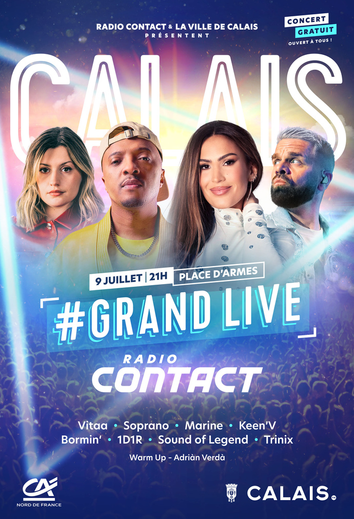 Radio Contact annonce un nouveau "Grand Live" à Calais Radio Contact annonce un nouveau "Grand Live" à Calais