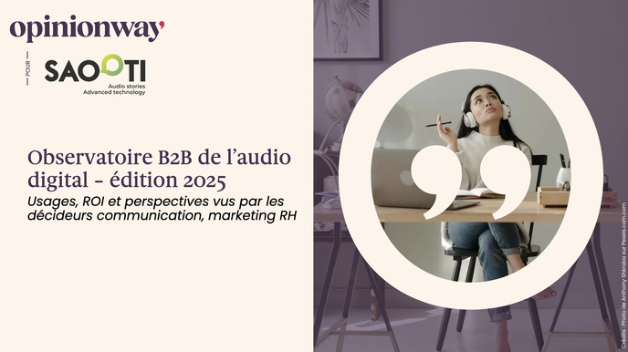 Saooti met en lumière les bénéfices business de l’audio digital