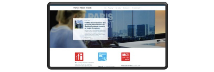Le site de France Médias Monde désormais disponible en anglais Le site de France Médias Monde désormais disponible en anglais