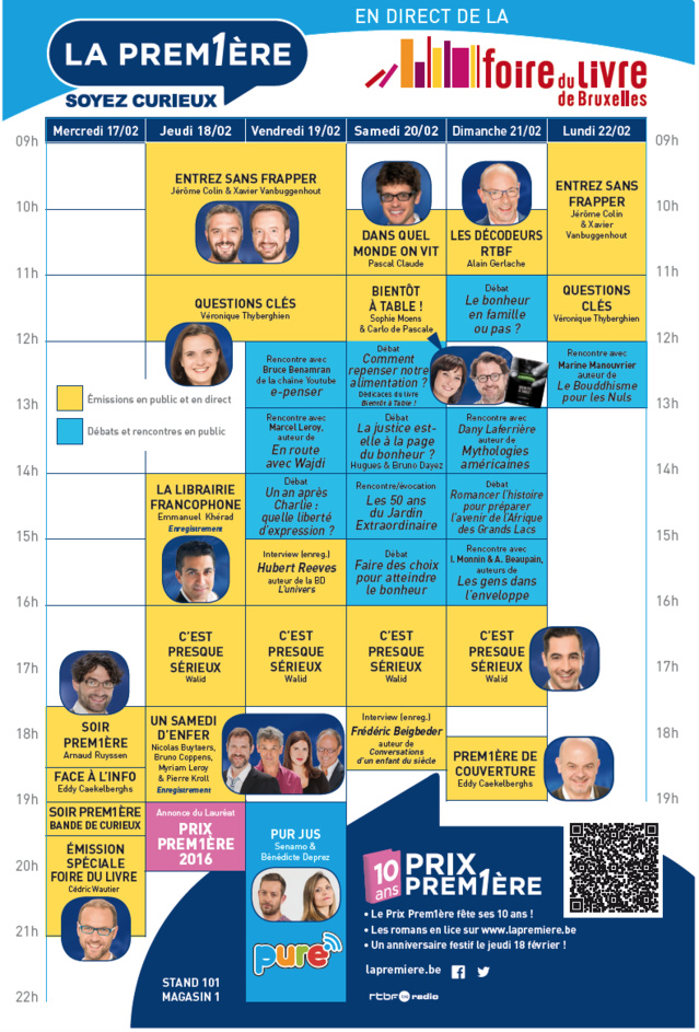 La Prem1ère à la Foire du Livre de Bruxelles La Prem1ère à la Foire du Livre de Bruxelles