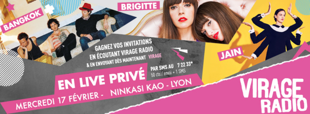Virage Radio lance ses "Lives Privés" Virage Radio lance ses "Lives Privés"