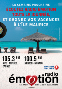 Radio Émotion envoie ses auditeurs sur l'ile Maurice Radio Émotion envoie ses auditeurs sur l'ile Maurice