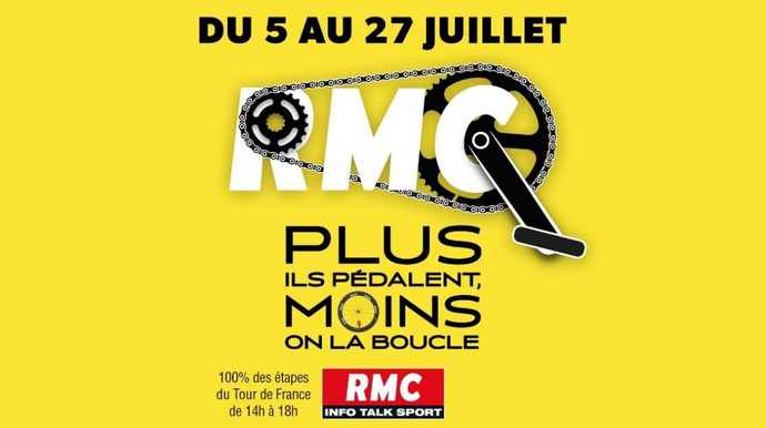 RMC déploie un dispositif antenne pour le Tour de France