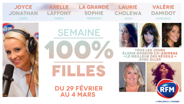 Une matinale 100% féminine sur RFM Une matinale 100% féminine sur RFM
