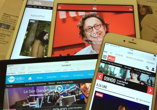 L'audience des sites de RTLnet L'audience des sites de RTLnet