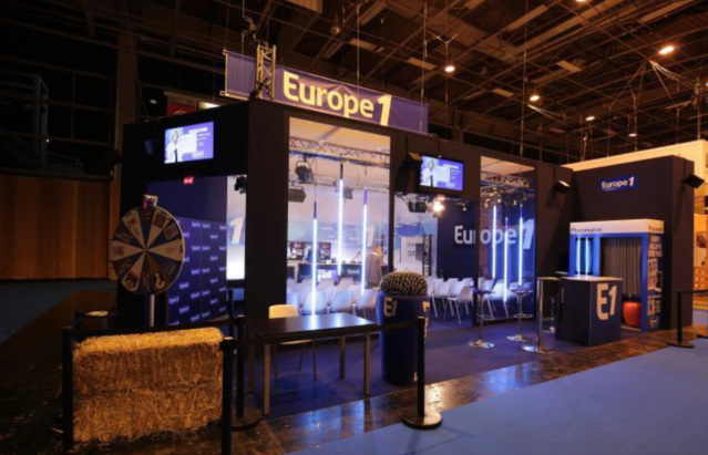 Le stand d'Europe 1 au Salon de l'agriculture à Paris Le stand d'Europe 1 au Salon de l'agriculture à Paris