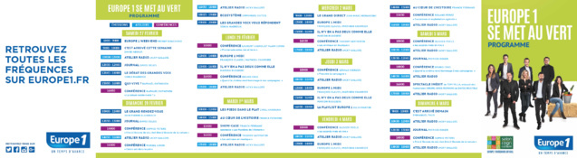 Europe 1 se met au vert Europe 1 se met au vert