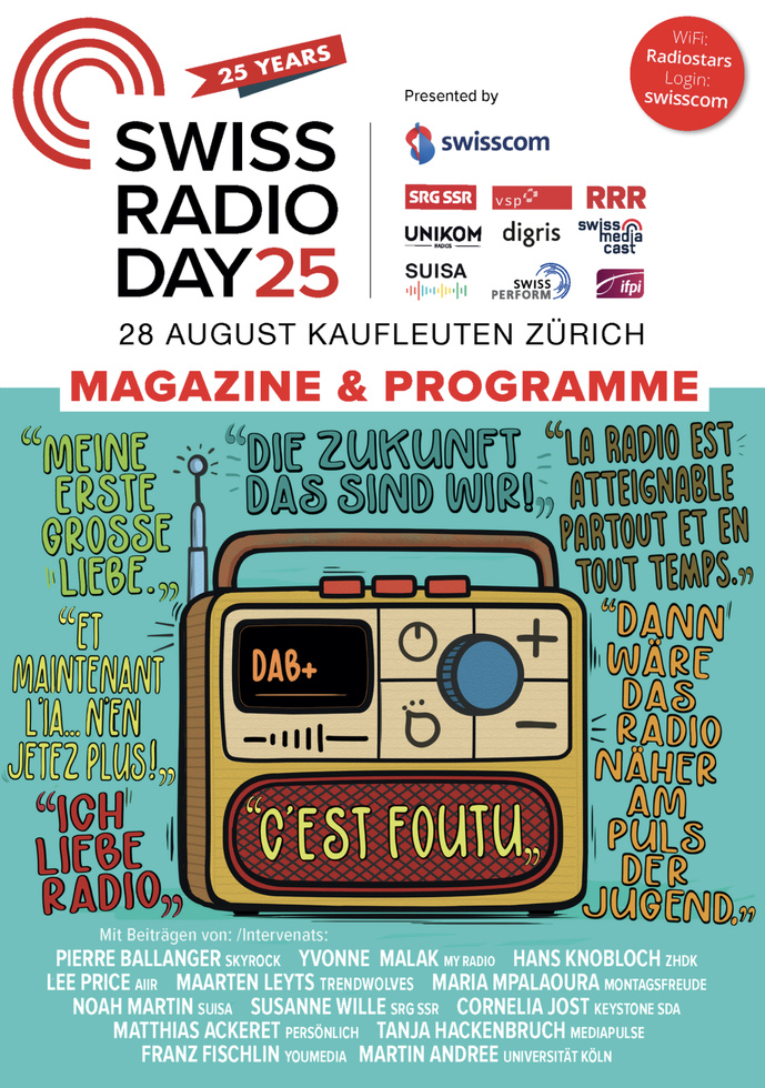 Le SwissRadioDay braque les projecteurs sur les enjeux stratégiques du secteur Le SwissRadioDay braque les projecteurs sur les enjeux stratégiques du secteur