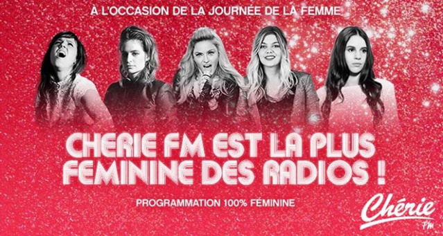 Chérie FM très féminine ce 8 mars Chérie FM très féminine ce 8 mars
