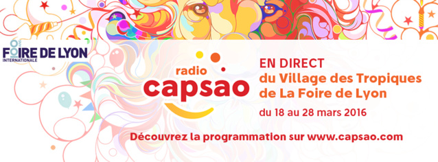Capsao en direct du Village des Tropiques à Lyon Capsao en direct du Village des Tropiques à Lyon