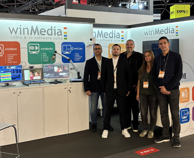 WinAi sera officiellement présenté au public lors de l’IBC 2025, sur le stand WinMedia situé hall 8, booth 8.B41a. Des démonstrations privées seront organisées pour les clients et prospects après le salon. WinAi sera officiellement présenté au public lors de l’IBC 2025, sur le stand WinMedia situé hall 8, booth 8.B41a. Des démonstrations privées seront organisées pour les clients et prospects après le salon.