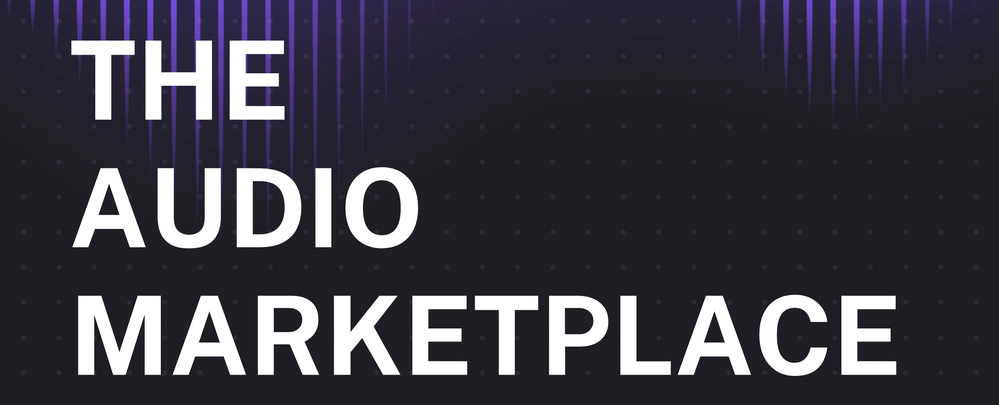 The Audio Marketplace sera bientôt en ligne