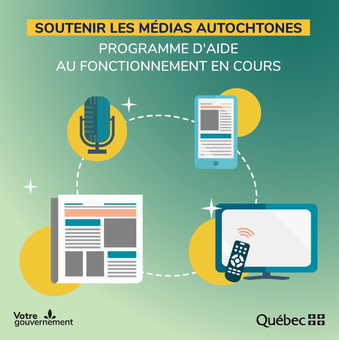 Le Québec réaffirme son soutien aux radios et médias autochtones