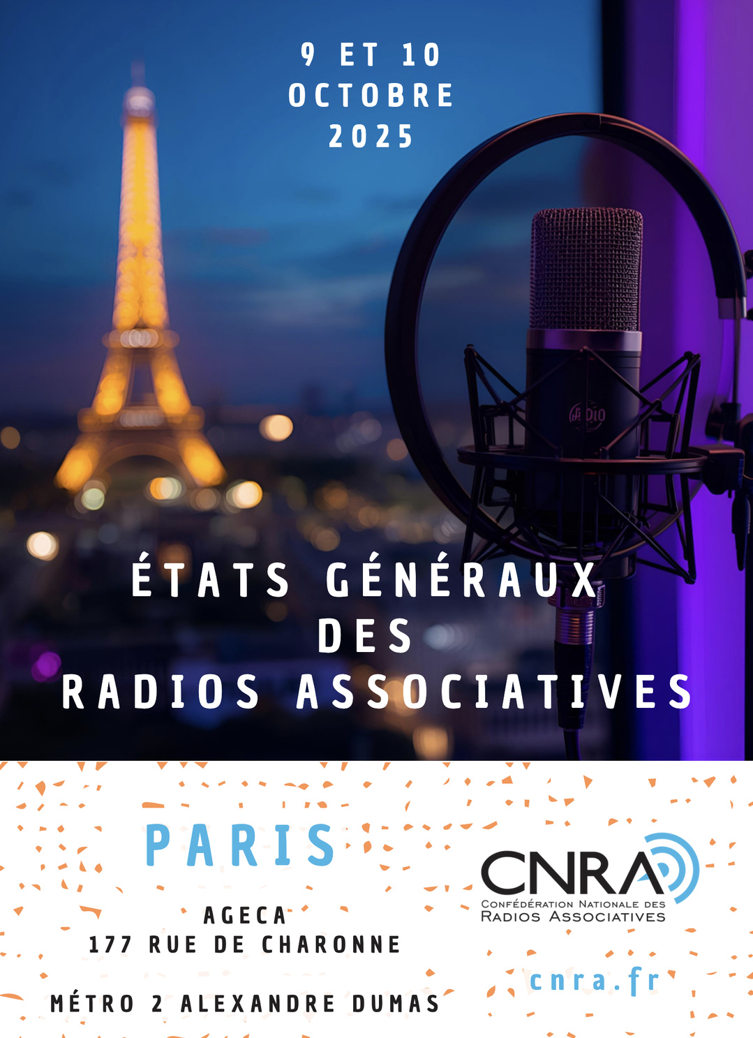 La CNRA réunit les radios associatives autour des grands défis actuels