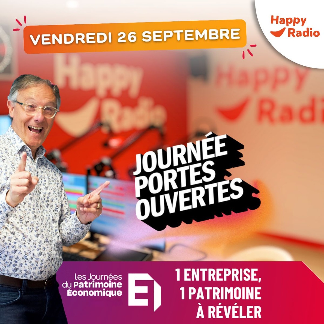 Les coulisses de Happy Radio accessibles au public le 26 septembre