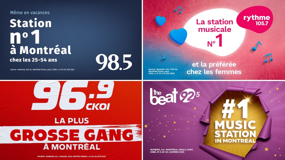 Cogeco Média conserve 62% des parts commerciales à Montréal