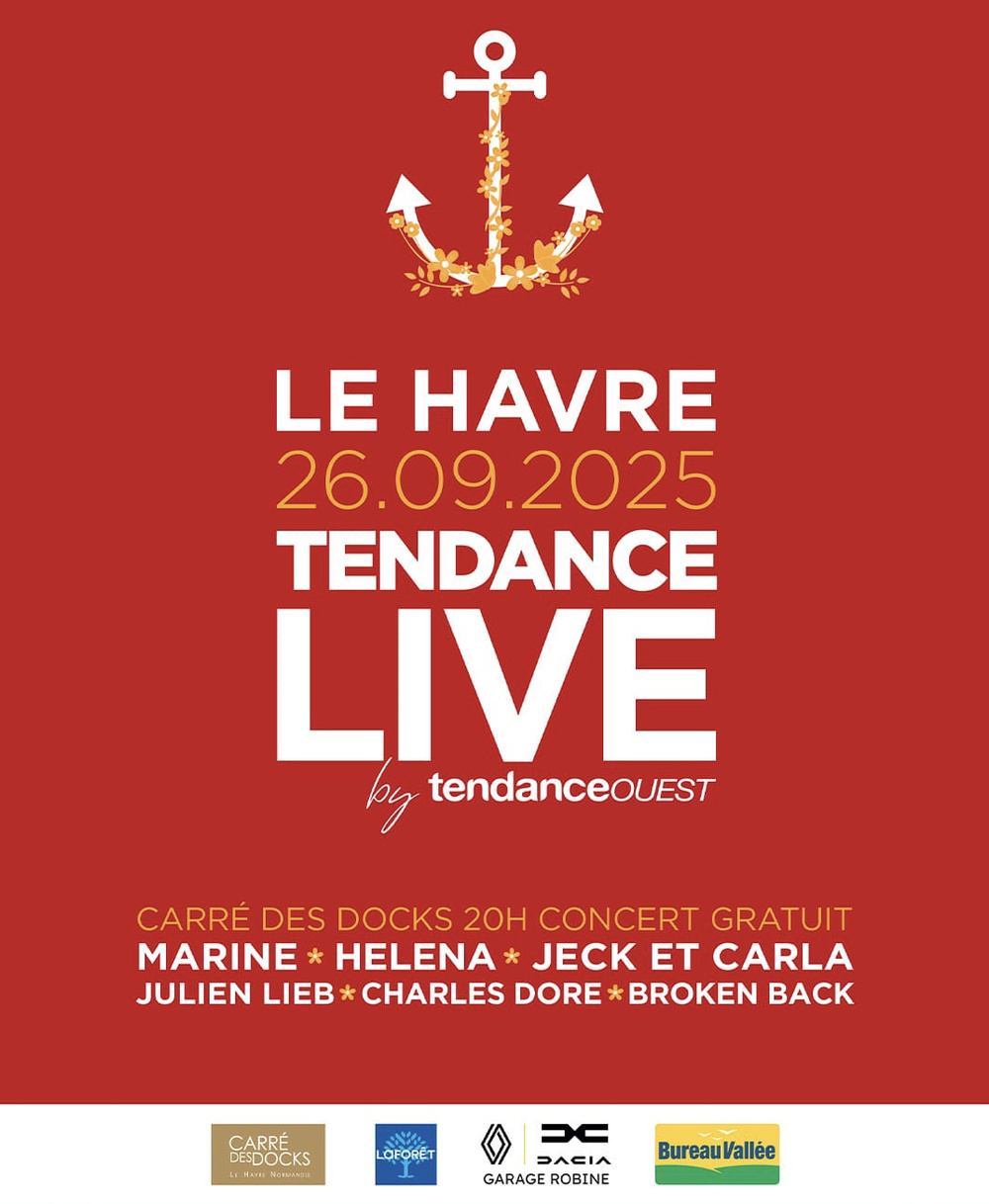 Tendance Ouest organise son concert gratuit de rentrée au Havre Tendance Ouest organise son concert gratuit de rentrée au Havre