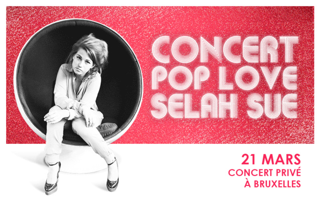 Selah Sue en concert avec Chérie FM Belgique Selah Sue en concert avec Chérie FM Belgique