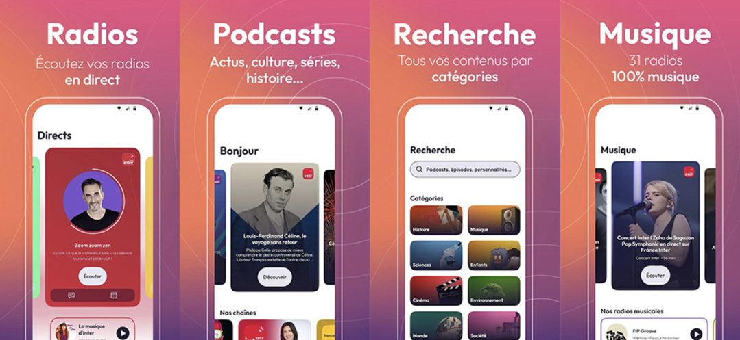 L’application Radio France explose les compteurs avec 38 millions de visites