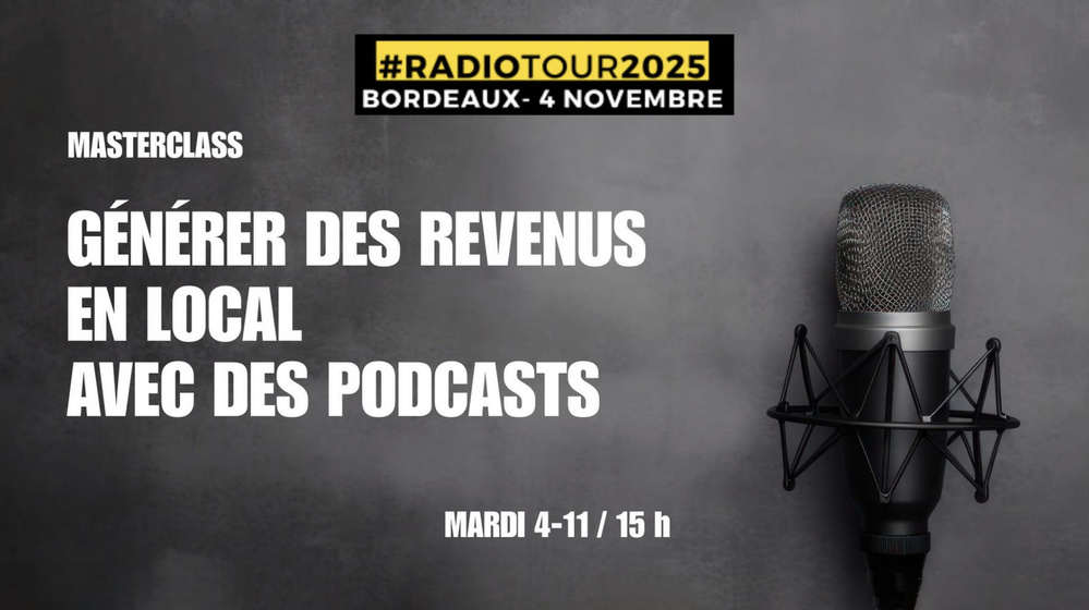 À Bordeaux, le RadioTour explore aussi la valeur du podcast local À Bordeaux, le RadioTour explore aussi la valeur du podcast local