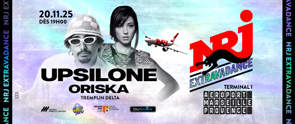 NRJ organise sa soirée Extravadanse au Terminal 1 de Marseille Provence NRJ organise sa soirée Extravadanse au Terminal 1 de Marseille Provence