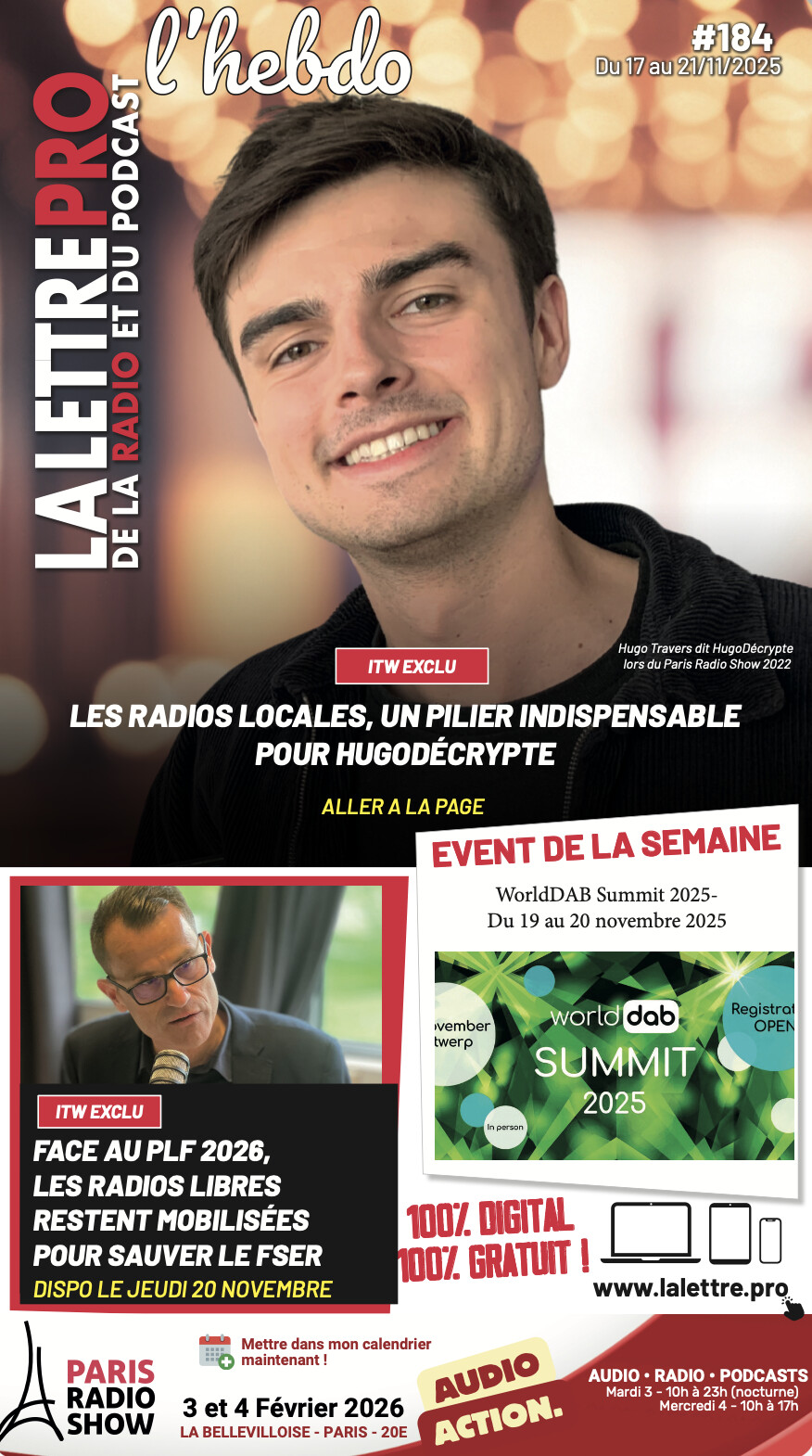 La Lettre Pro L’Hebdo éclaire le rôle des radios locales