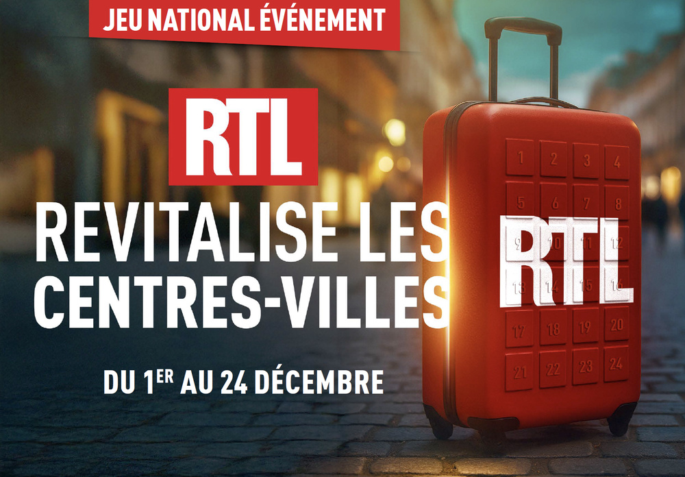 RTL met ses 24 valises sur la ligne de départ dans les centres-villes RTL met ses 24 valises sur la ligne de départ dans les centres-villes