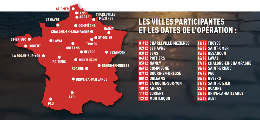 RTL met ses 24 valises sur la ligne de départ dans les centres-villes RTL met ses 24 valises sur la ligne de départ dans les centres-villes