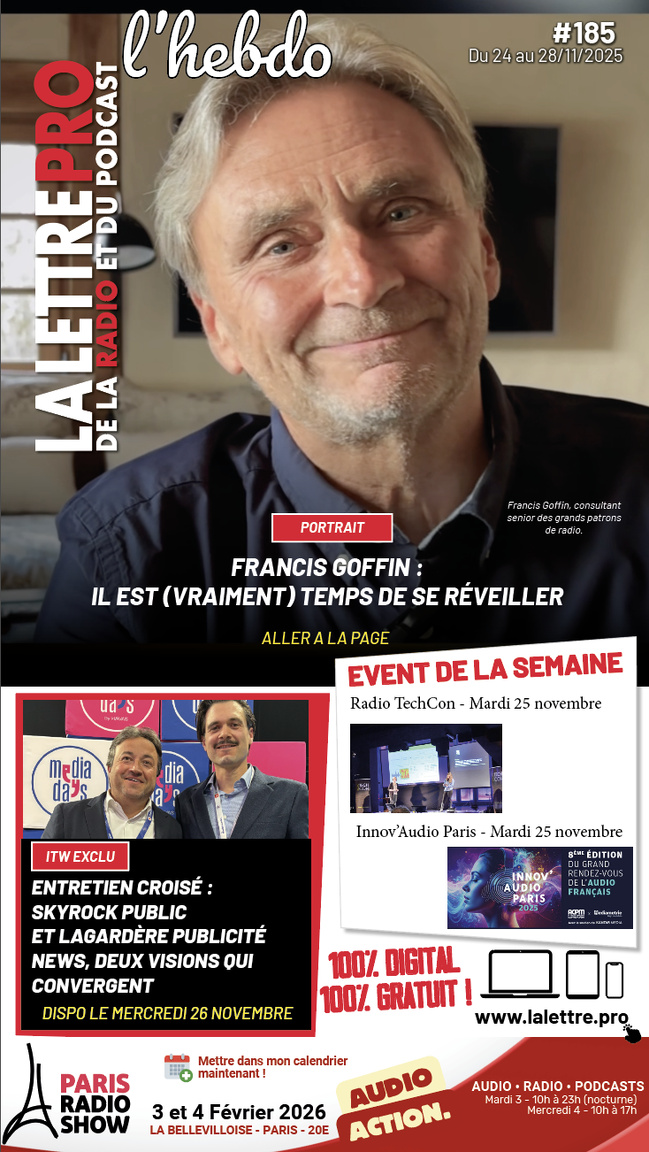 La Lettre Pro L'Hebdo 185 : quand la radio s’invente, se réinvente et se projette La Lettre Pro L'Hebdo 185 : quand la radio s’invente, se réinvente et se projette