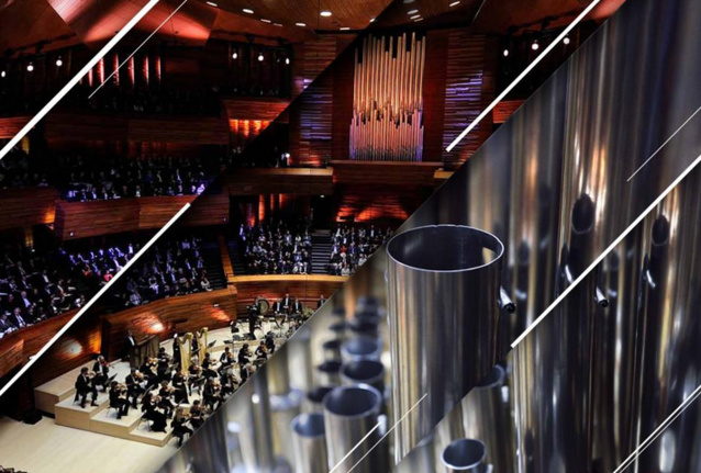 Inauguration de l'orgue de Radio France Inauguration de l'orgue de Radio France