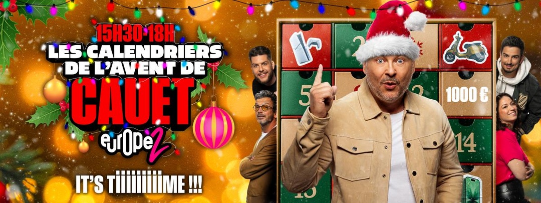 Cauet étend son empreinte sur Europe 2
